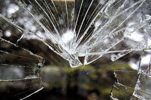 Bruddmønster i varmeforsterket glass