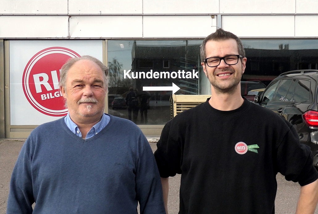 Foto av Øystein Kvam og Erik Heide