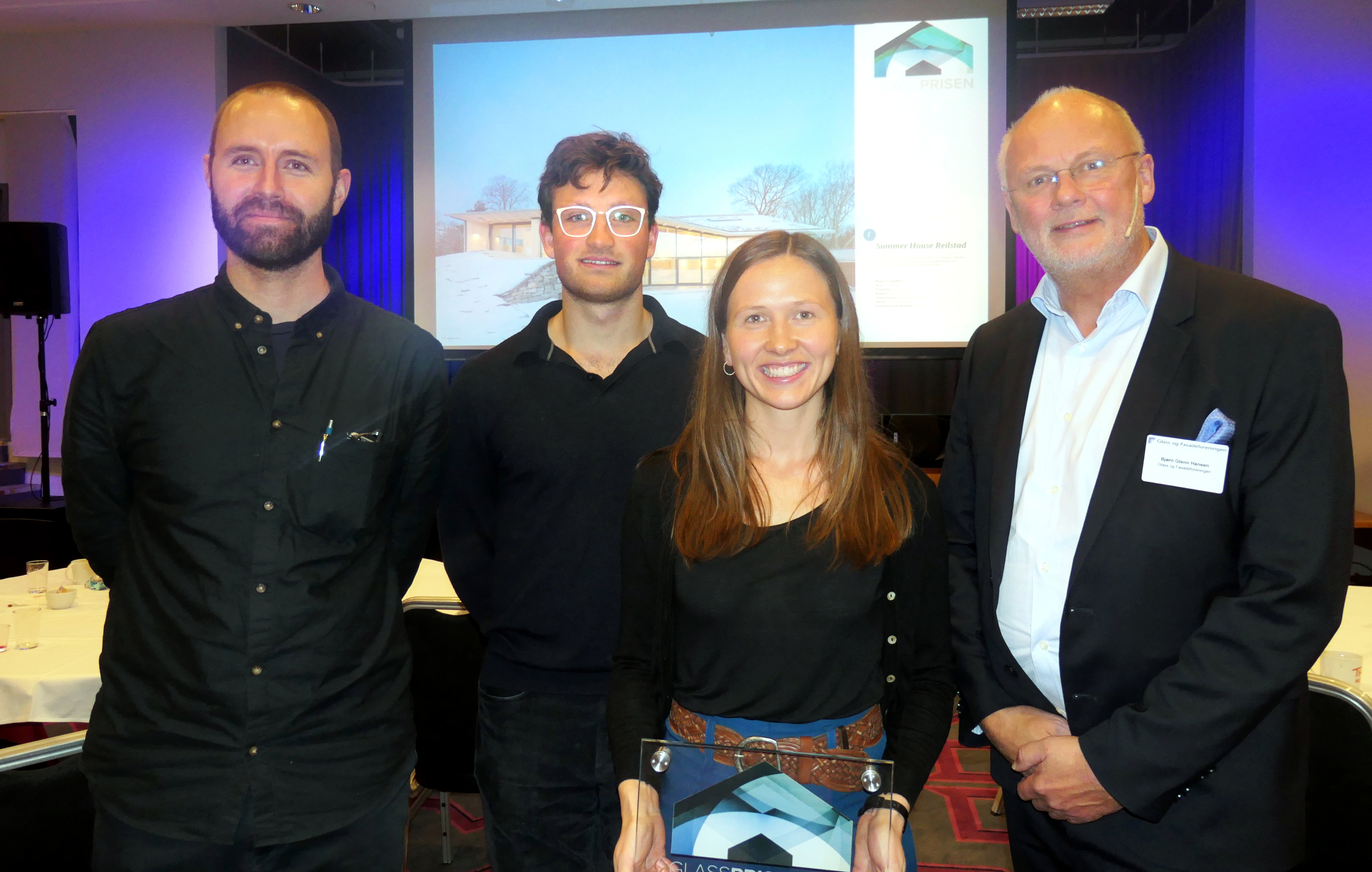 Foto av juryen for Glassprisen 2019
