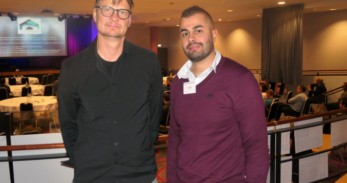 Foto av Thor Olav Solbjør og Ali El hajj