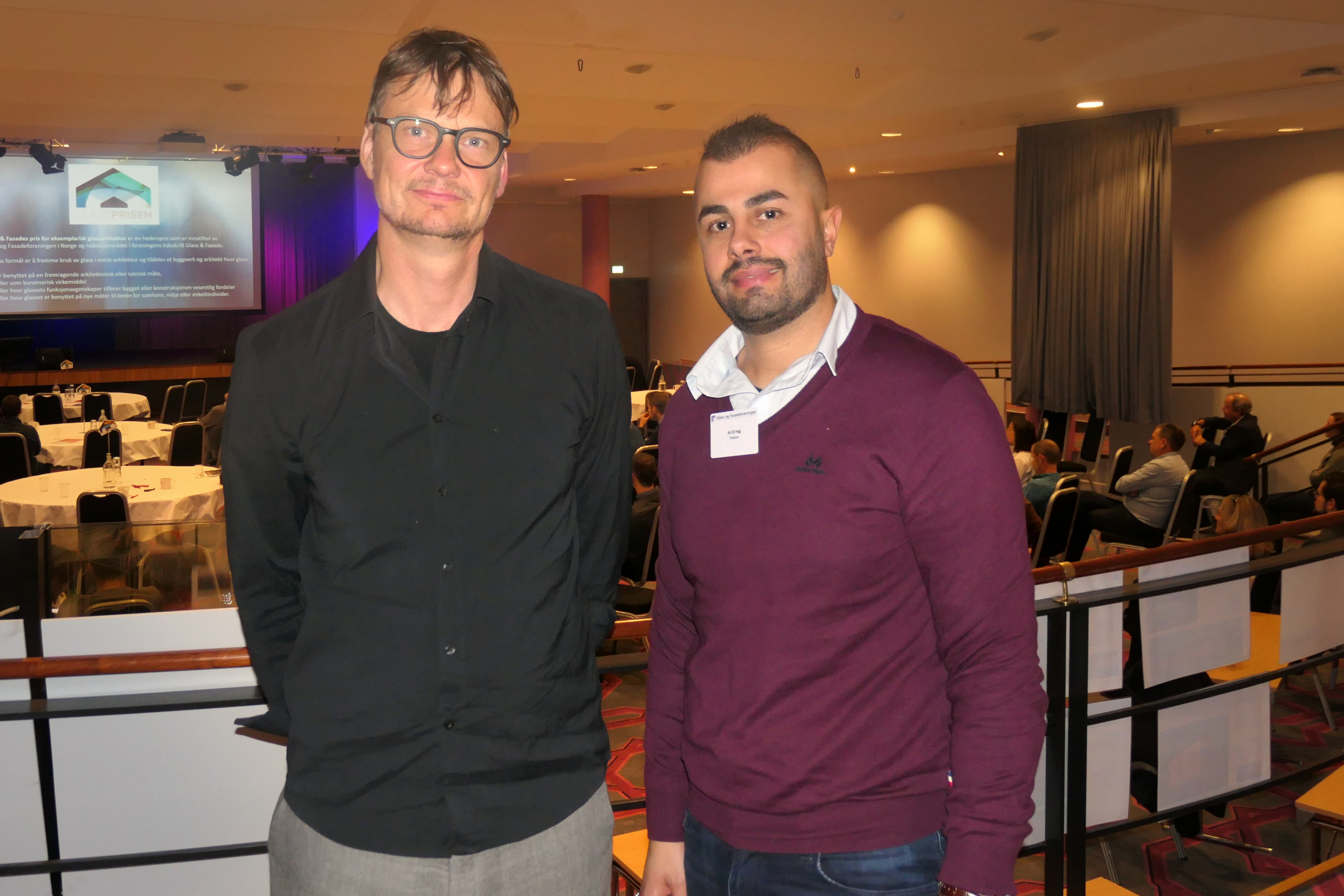 Foto av Thor Olav Solbjør og Ali El hajj