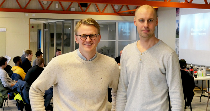 Foto av Anders Tvetene og Kristian Nauf