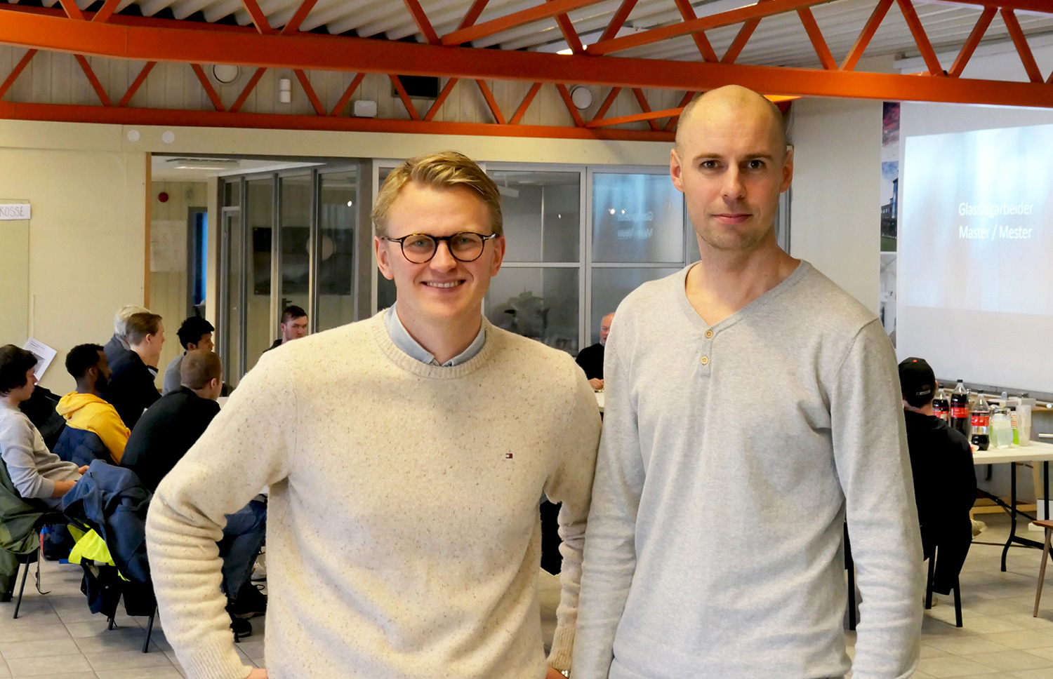 Foto av Anders Tvetene og Kristian Nauf