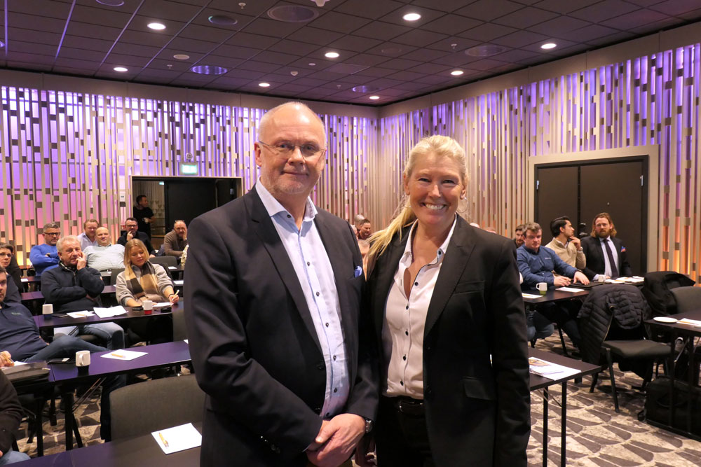 Foto av Bjørn Glenn Hansen og Anne Charlotte Braastad
