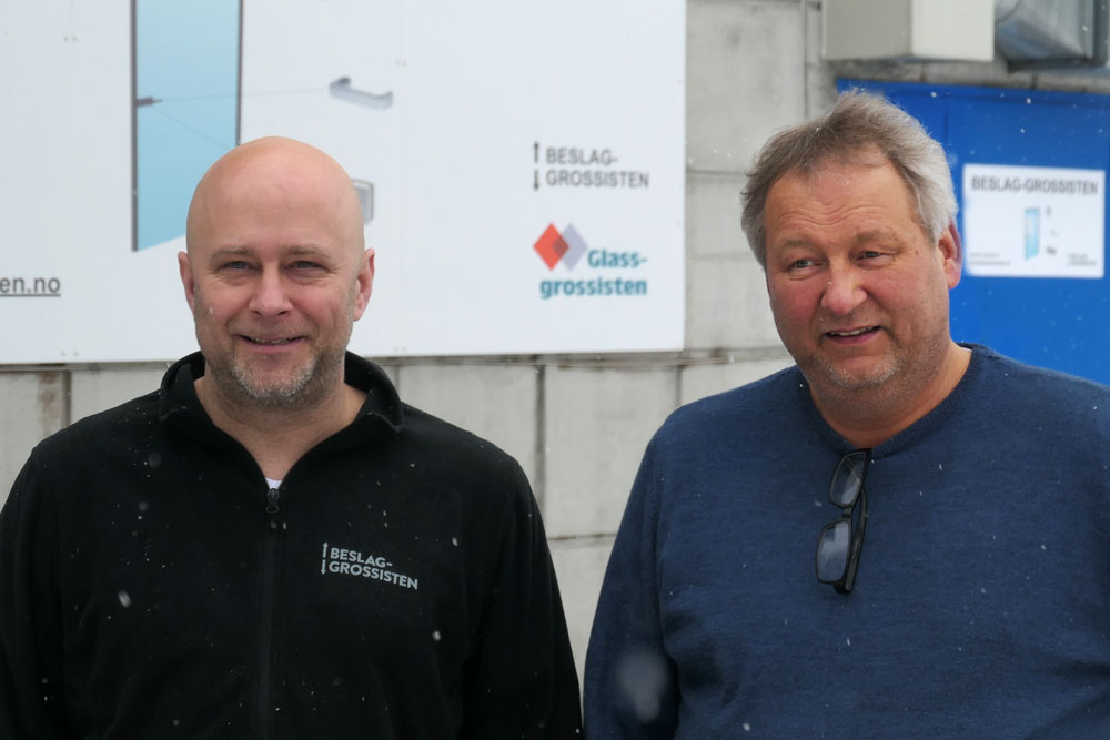 Foto av Tore Staås og Trond Kolstad