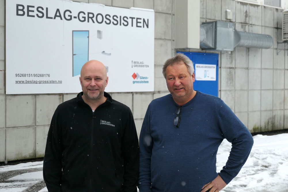 Foto av Tore Staås og Trond Kolstad