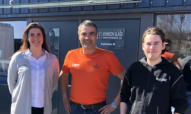 Foto av Eva Christine Larsen, Thor Henning Johnsen og Hans-Peter Hole