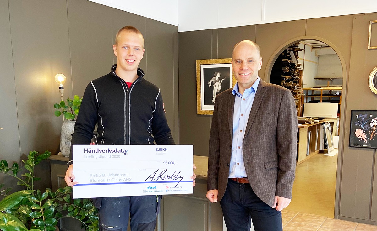 Foto av Philip Johansson og Arnfinn Revelsby