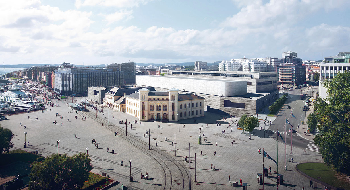 Illustrasjon av Nasjonalmuseet
