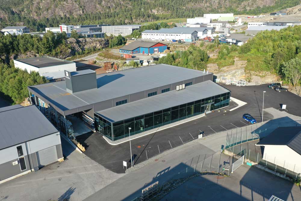 Foto av fabrikk