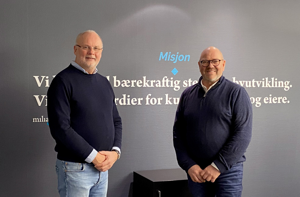 Foto av Bjørn Glenn Hansen og Rolf Hammerseth