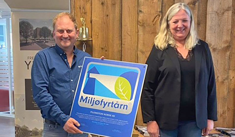 Foto av Bent Nilssveen og Lillian Skjærvik
