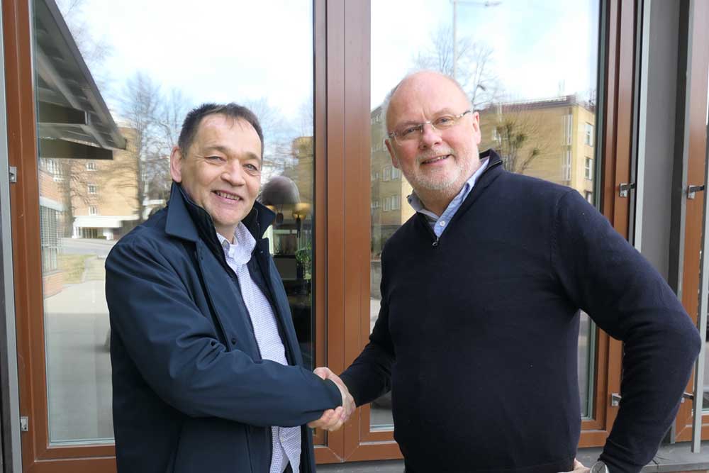 Foto av Magnus Gregersen og Bjørn Glenn Hansen