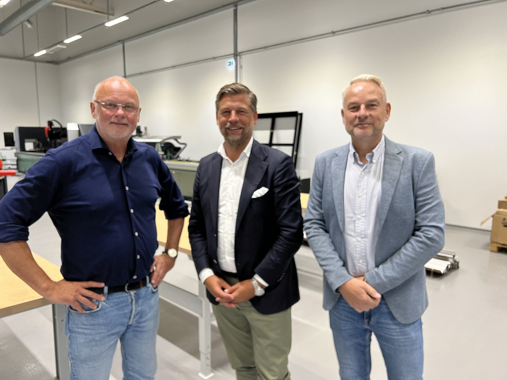 Foto av Bjørn Glenn Hansen, Roger Persson og Jörgen Häll