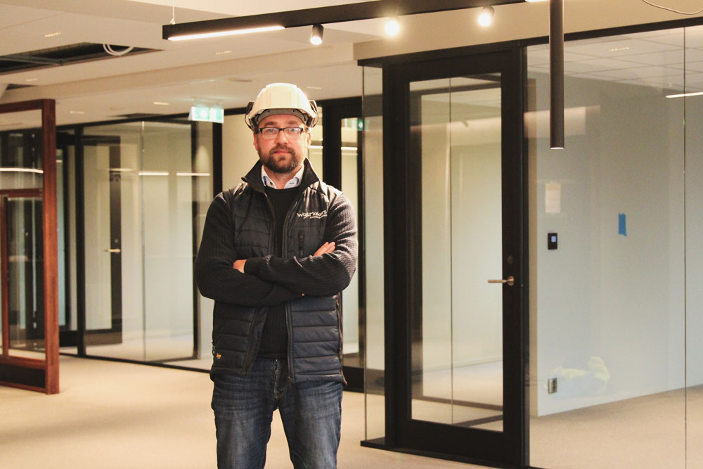 Foto av Øyvind Brastein i Wallmakers