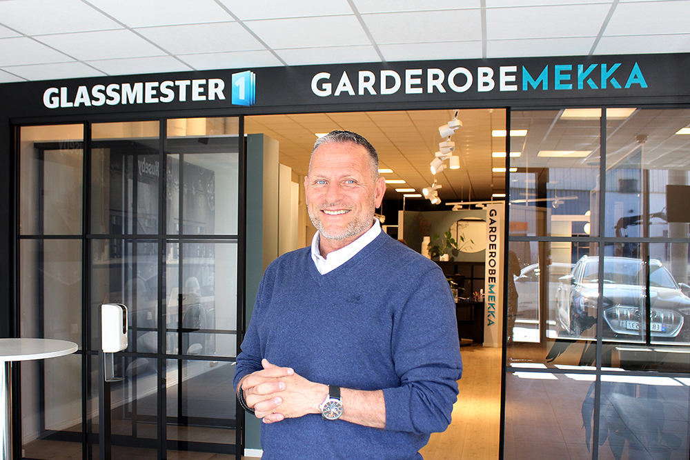 Bilde av Roy Ellingsen, som er ny kjedeleder i Glassmester1